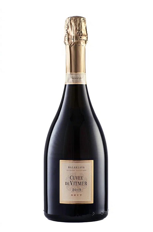 Коллекционное игристое вино Cuvee de Vitmer Brut  - Винодельческое предприятие «Золотая Балка»